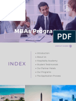 HA - Brochure - USA MBA PROGRAMS