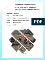 Perfil Longitudinal - Topografía