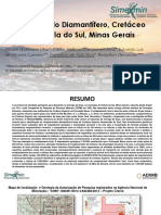 Conglomerado Diamantífero Cretáceo Superior - Estrela Do Sul - Minas - Gerais