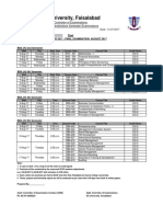 GC University, Faisalabad: Controller of Examinations Affiliated Institutions Semester Examinations