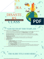 Types of Natural Disasters Class by Slidesgo