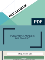 Pengantar Analisis Multivariat