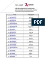 Lista de 147 Sitios Webs Ilegales Bloqueados Por Indecopi PDF