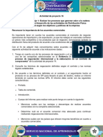 Evidencia 2 Informe Reconocer La Importancia de Los Acuerdos Comerciales