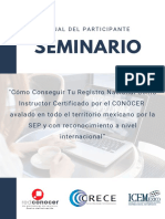 Manual Seminario Diseño e Impartición de Cursos