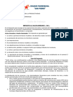 Guia de Trabajo Conta Los Impuestos