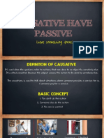 Causative Have Passive Material 2022