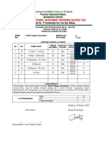 Smp-Sma Integral Ar-Rohmah " " Dau: Lembaga Pendidikan Islam Ar Rohmah Madrasah Qur'An