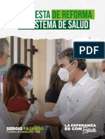 Propuesta de Reforma Al Sistema de Salud