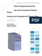 WEG CFW300 2 Fitness Drive User Manual 10004465265 en Es PT