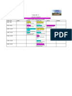 Horario Ómicron Primer Año B