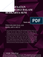 Pemanfaatan Teknologi Dalam Berkarya Seni-Ut