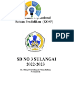 Kurikulum Operasional SD No 3 Sulangai 2022-2023