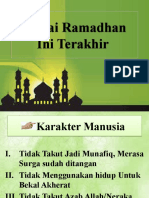 Andai Ini Ramadhan Terakhir