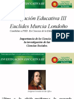 Investigación Educativa III Euclides Murcia Londoño