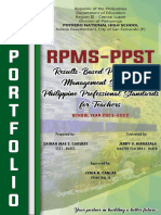 RPMS PPST For Proficient Teachers 1