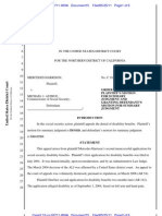 Harrison v. Astrue SSA MSJ