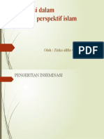 Materi Agama - Inseminasi Dalam Perspektif Islam