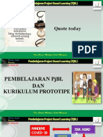 Materi - PBL Dan Kurikulum Prototipe