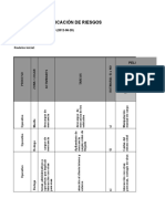 Matriz - Riesgos Empresa Logistica