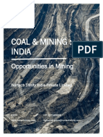 India Coal & Mining Opportunities in MDO Model