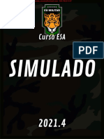 4º Simulado ESA 2021