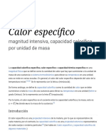 Calor Específico - Wikipedia, La Enciclopedia Libre