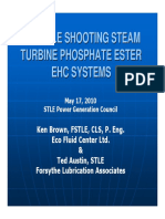 Trouble Shooting Steam Turbine Phosphate Ester Ehc Systems