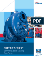 Super T Series: Self-Priming, Solids-Handling Trash Pumps