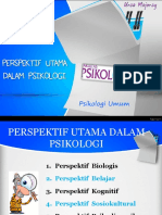 Materi Perspektif Psikologi Umum