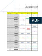 Jadwal Wajib