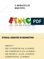 Chapter-7 Ethical Debates in Marketing