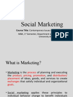 Group 5 - Social Marketing