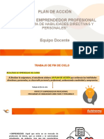 Plan de Acción Proyecto Emprendedor Profesional: "Programa de Habilidades Directivas Y Personales"