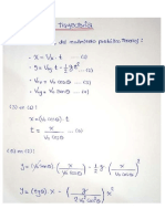 Calculo de La Trayectoria