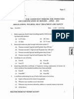 Boiler Exam Question Paper-2011