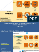 Tutorial Daftar Unimar Amni 2021