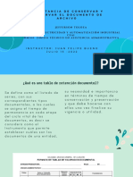 Importancia de Preservar Los Documentos