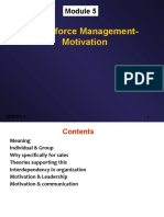 Salesforce Management-Motivation: SDM-Ch.1 1
