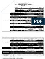 Time Table Komuni Pertama 2020