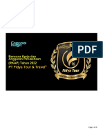Corporate Budget: PT Fidya Tour & Travel