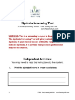 Dyslexia-Screening-Test