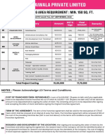 Project Costing - MBA CHAIWALA PRIVATE LIMITED