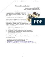 Hydraulic Systems Notes Pas1