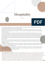 CHP 24 - Hospitality