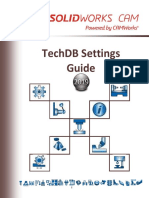 Techdb Settings Guide: Cover Page