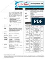 Carboguard 888: Selection & Specification Data Substrates & Surface Preparation