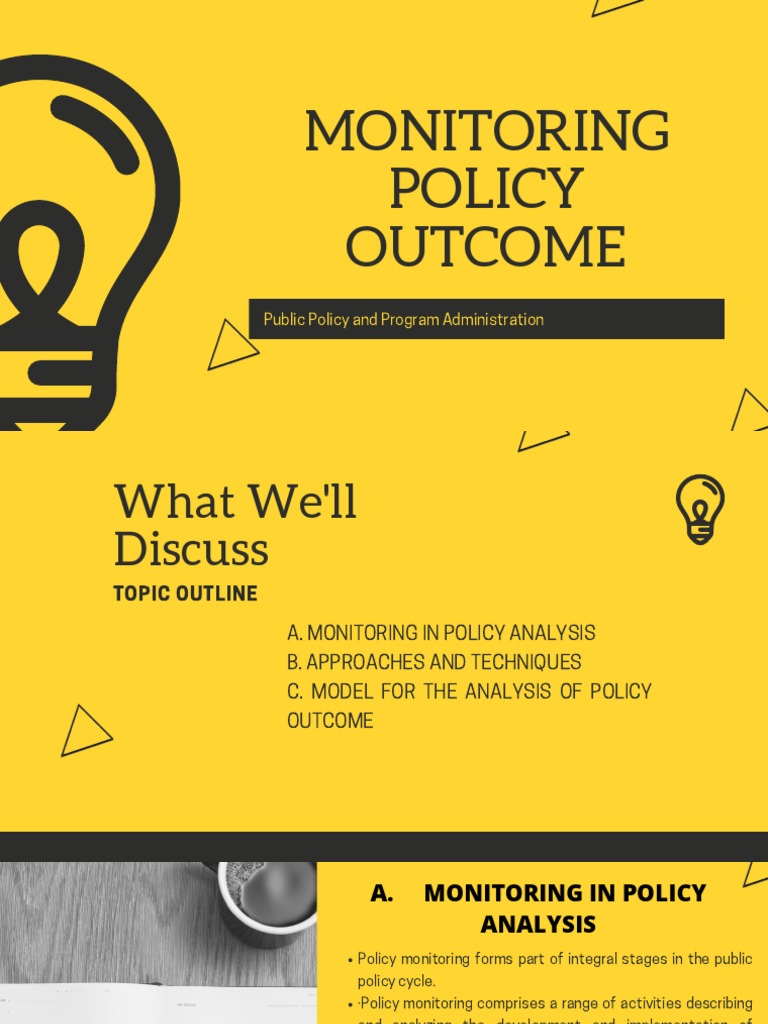 Effective Policy Monitoring Strategies | PDF | Policy | Experiment