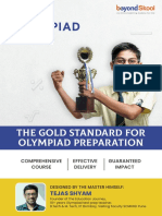 The Gold Standard For Olympiad Preparation: Tejas Shyam