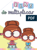 Tablas de Multiplicar A Todo Color Con Animales PDF